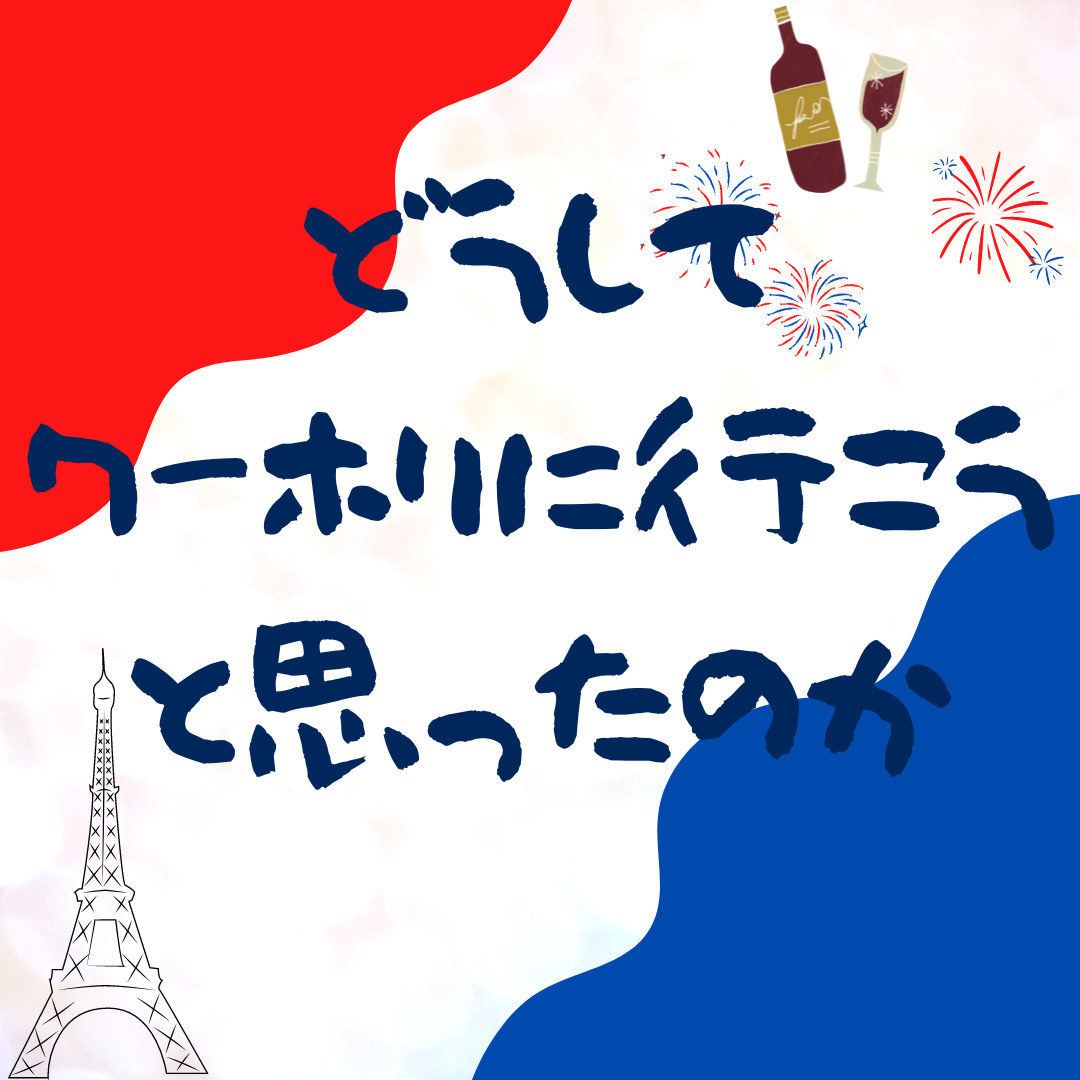 フランスワーホリに行きます！語学学校なし！ギリホリ！【決意編】