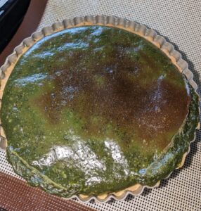 抹茶のフラン