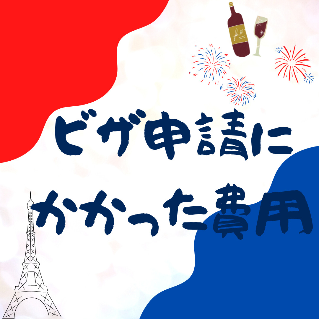 【2023年最新】自力でフランスのワーホリビザ申請した！【費用】