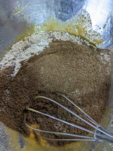 ほうじ茶とホワイトチョコのパウンドケーキ