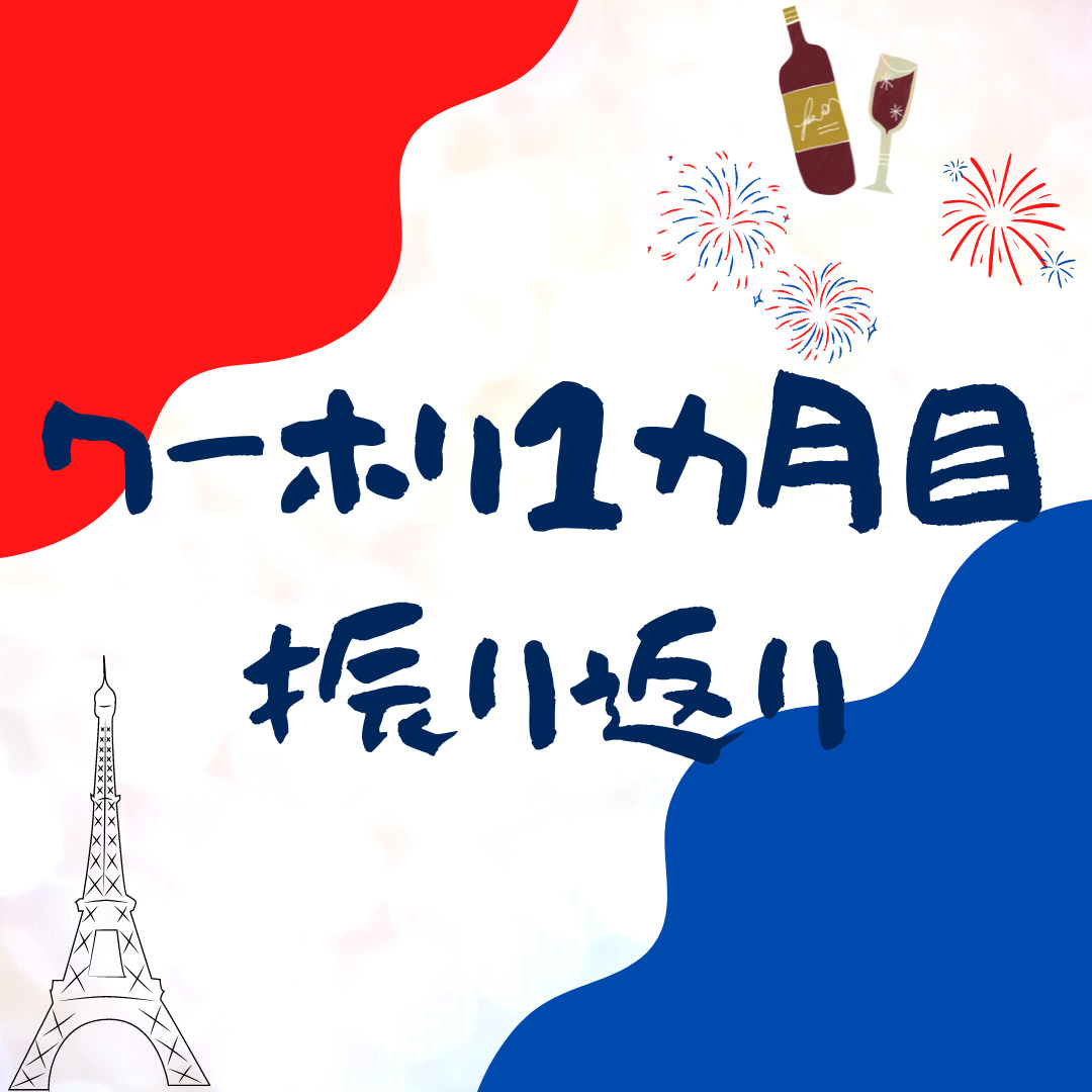 フランスワーホリまとめ【1ヶ月目】（費用、やったこと、率直な感想）【エッセイ】