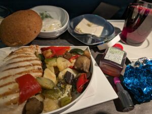 ターキッシュエアラインズ食事
